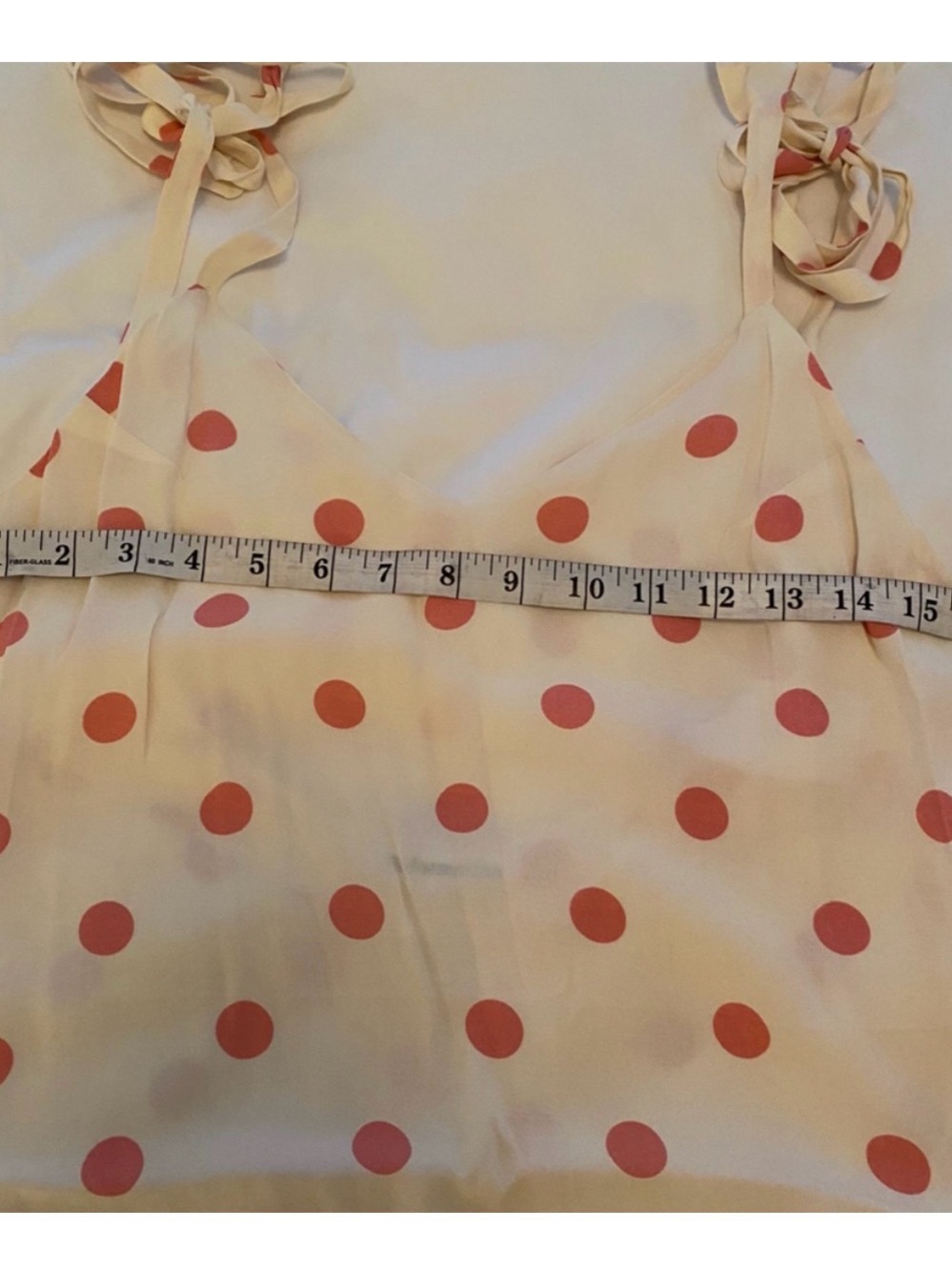 Reformation Polka Dot Tie-Shoulder Slip Dress - Picture 7 of 7